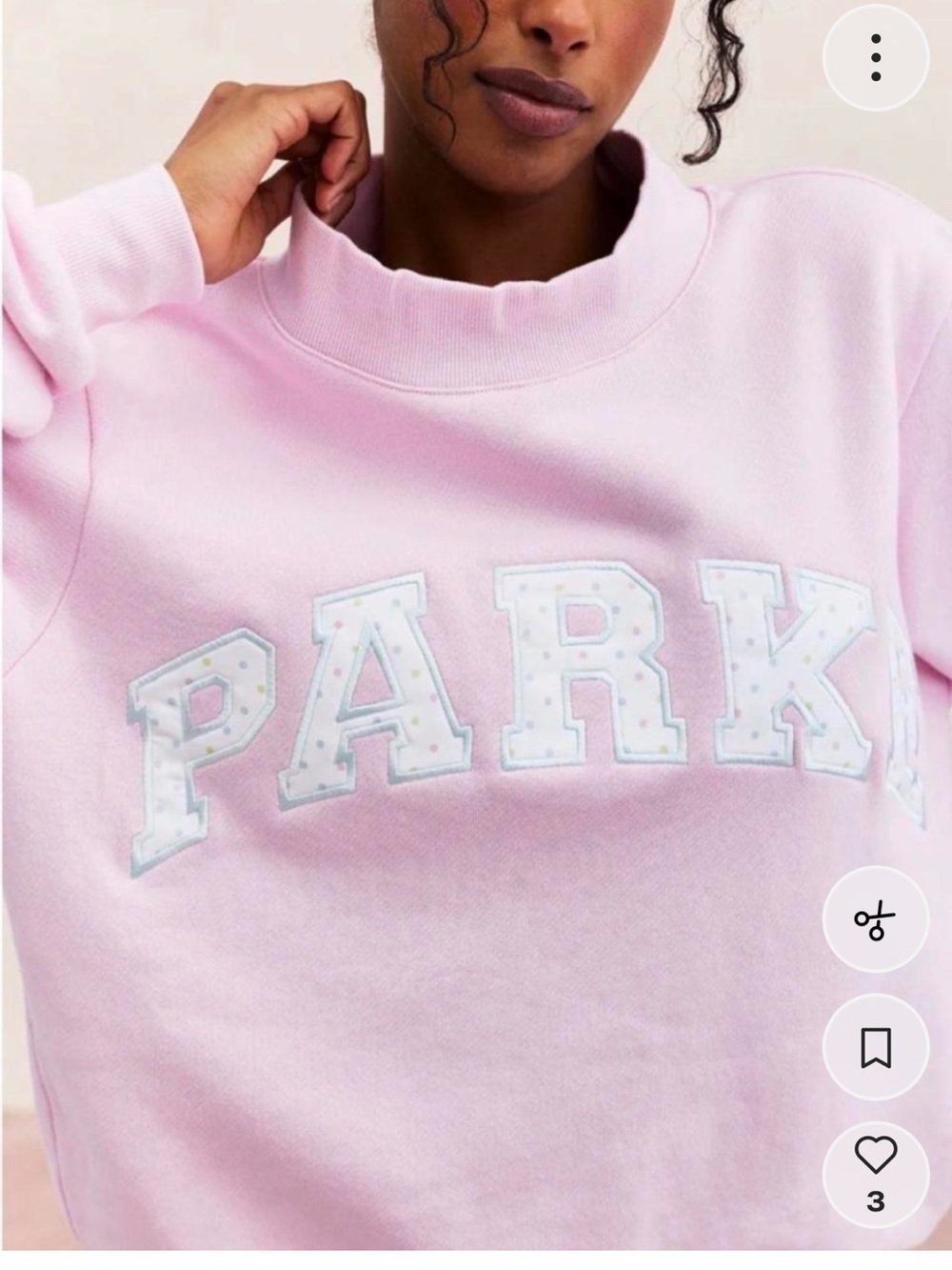PARKE Birthday Cake MockNeck L/XL